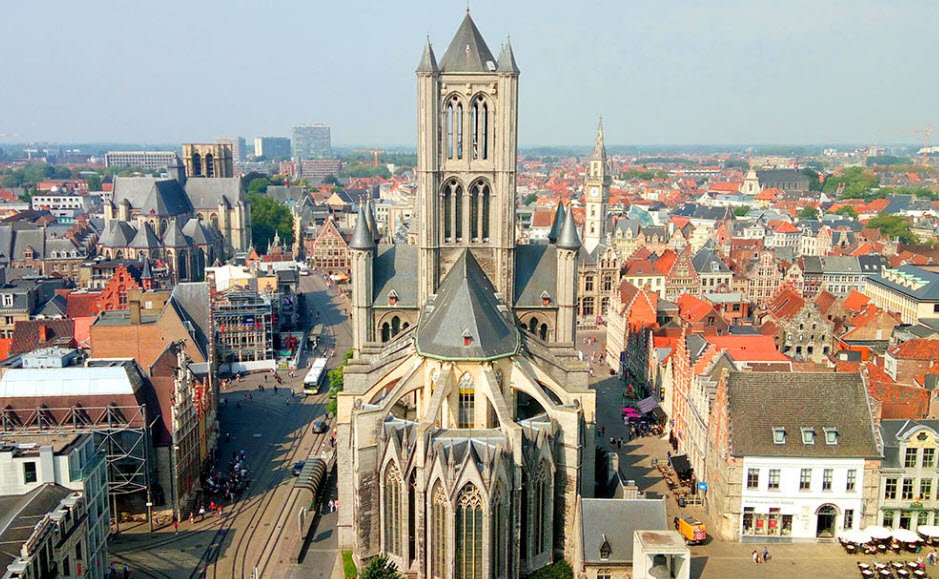 St. Bavo’s Cathedral, Ghent, East Flanders, Belgium
